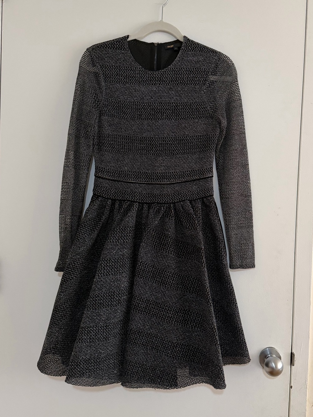 Maje Fit-and-Flare Dress